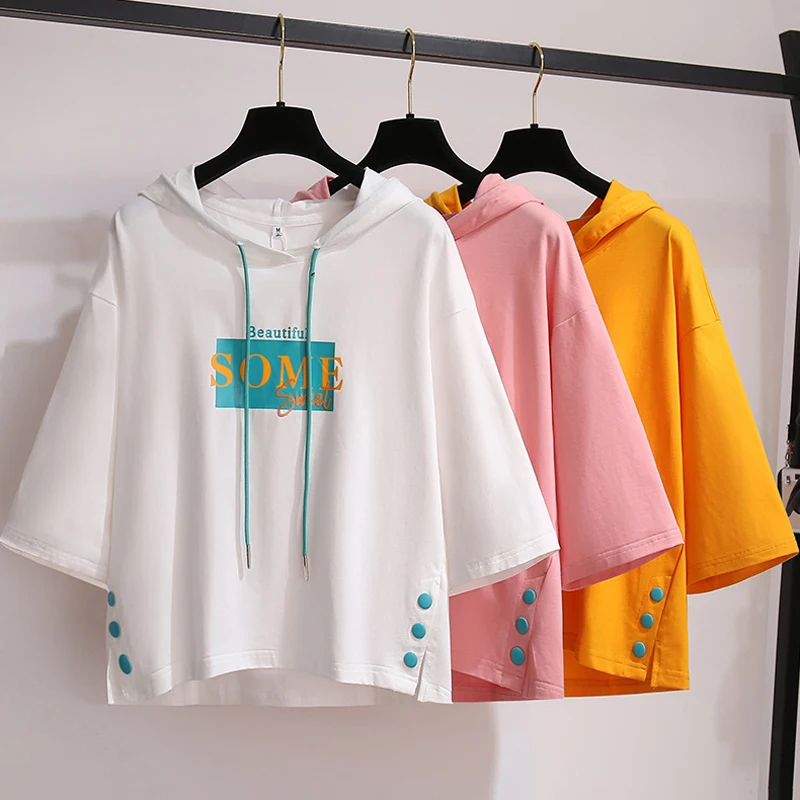 Women's Sweatshirt Teenagers Clothes Girls Kpop Solid Fashion Cute Kawaii Aesthetic Tops Female Tracksuit 2021 Christmas Gift