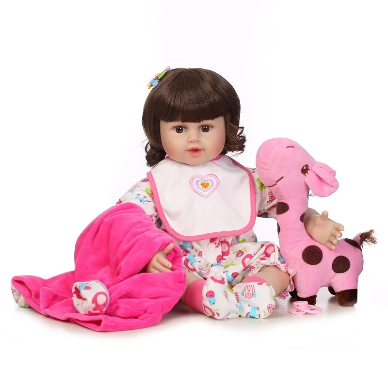 60 см Reborn Baby Dolls силиконовые реалистичные куклы для мальчиков и девочек bebe