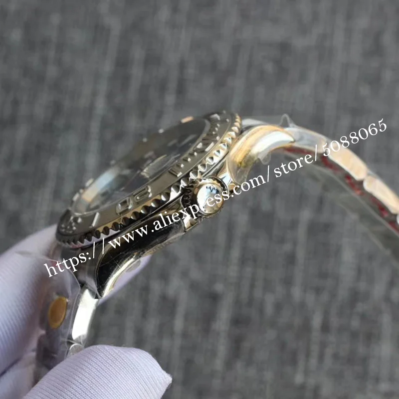 

40mm Luxury Brand Men's Watch Automatic Mechanical Watch Men's Watch Sapphire Glass Luminous Date Stainless Steel