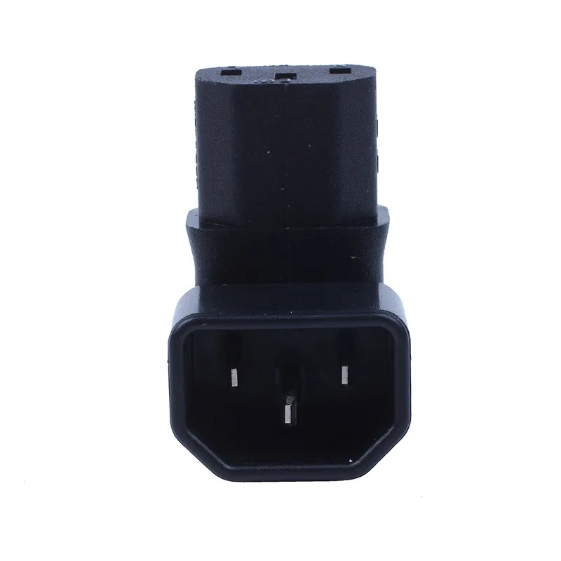 Прямоугольный адаптер IEC вверх Угловой 320 C14 C13 для LCD/LEC TV настенное крепление