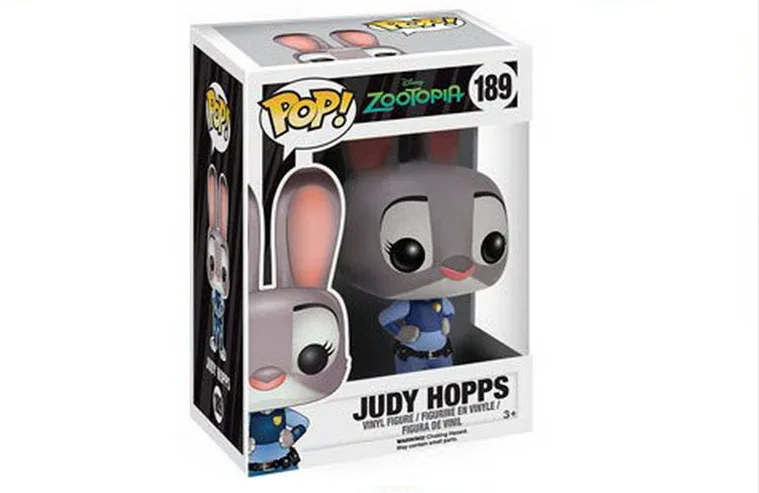 

Disney Zootopia Judy Rabbit, Nick Fox, Lightning Sloth Figure
