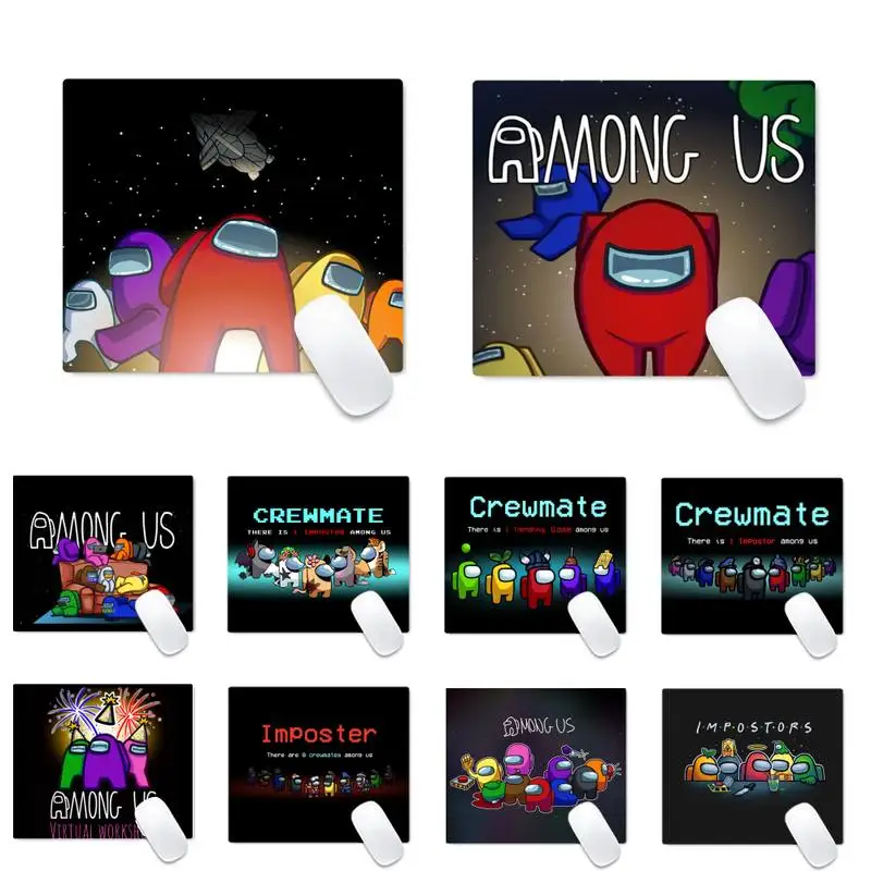 

Among us cartoon Customized laptop Gaming mouse pad Desk Table Protect Game Office Work Mouse Mat pad Non-slip Laptop Cushion