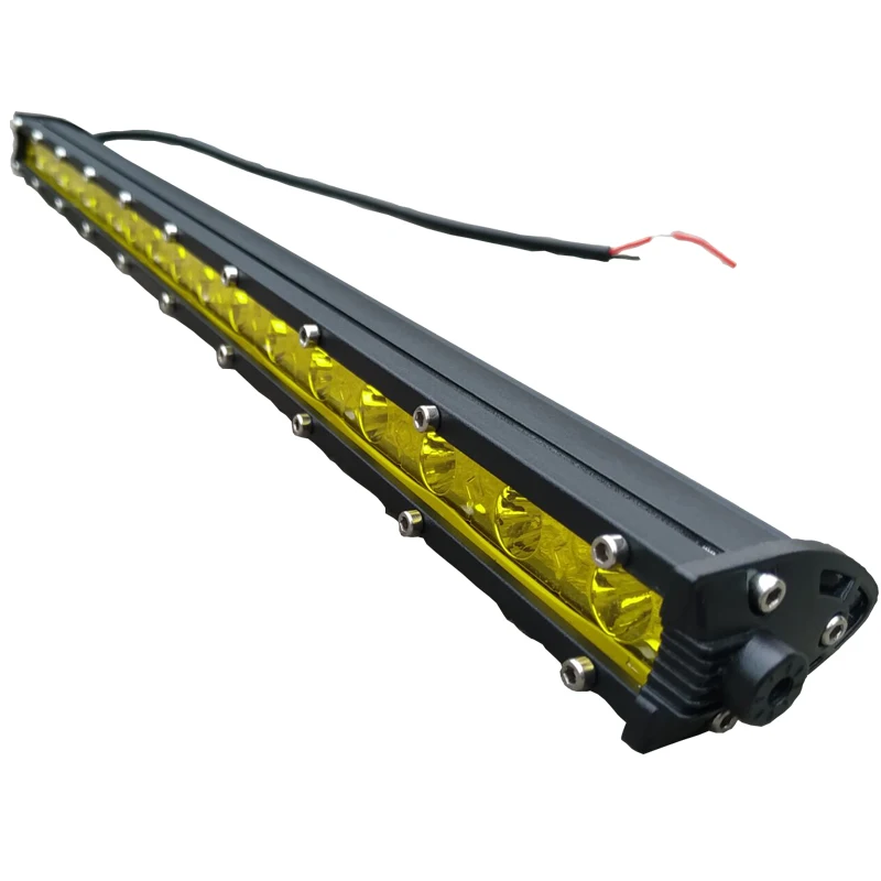 Супертонкая однорядсветодиодный Светодиодная лампа рабосветильник 20 дюймов 12 В