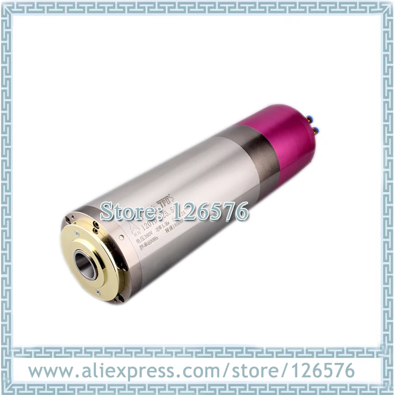 ATC 5.5Kw AC220V/AC380V D120 мотор шпинделя с водяным охлаждением BT30 18000 об/мин Автоматический Электрический Шпиндельный двигатель