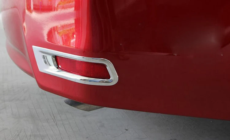 ABS хромированный задний бампер противотуманный светильник накладка отражатель