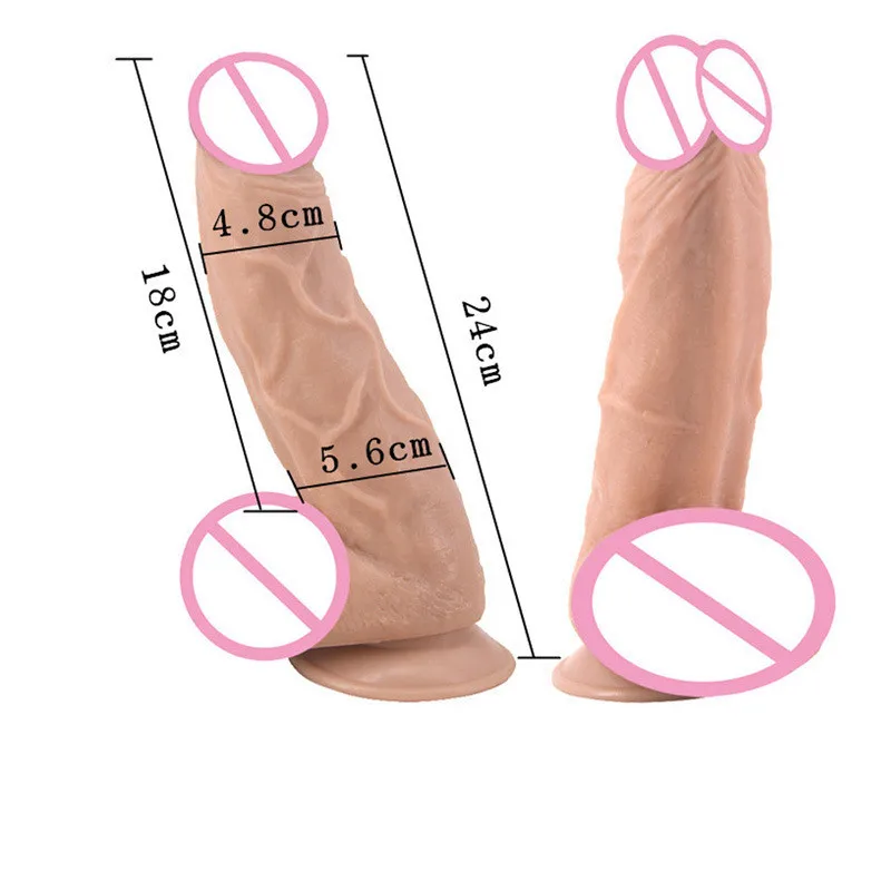 

Big Realistic Dildo Suction Cup Dildo Huge Sex Toys for Woman Penis Realistic Textured Shaft Dildos for Women