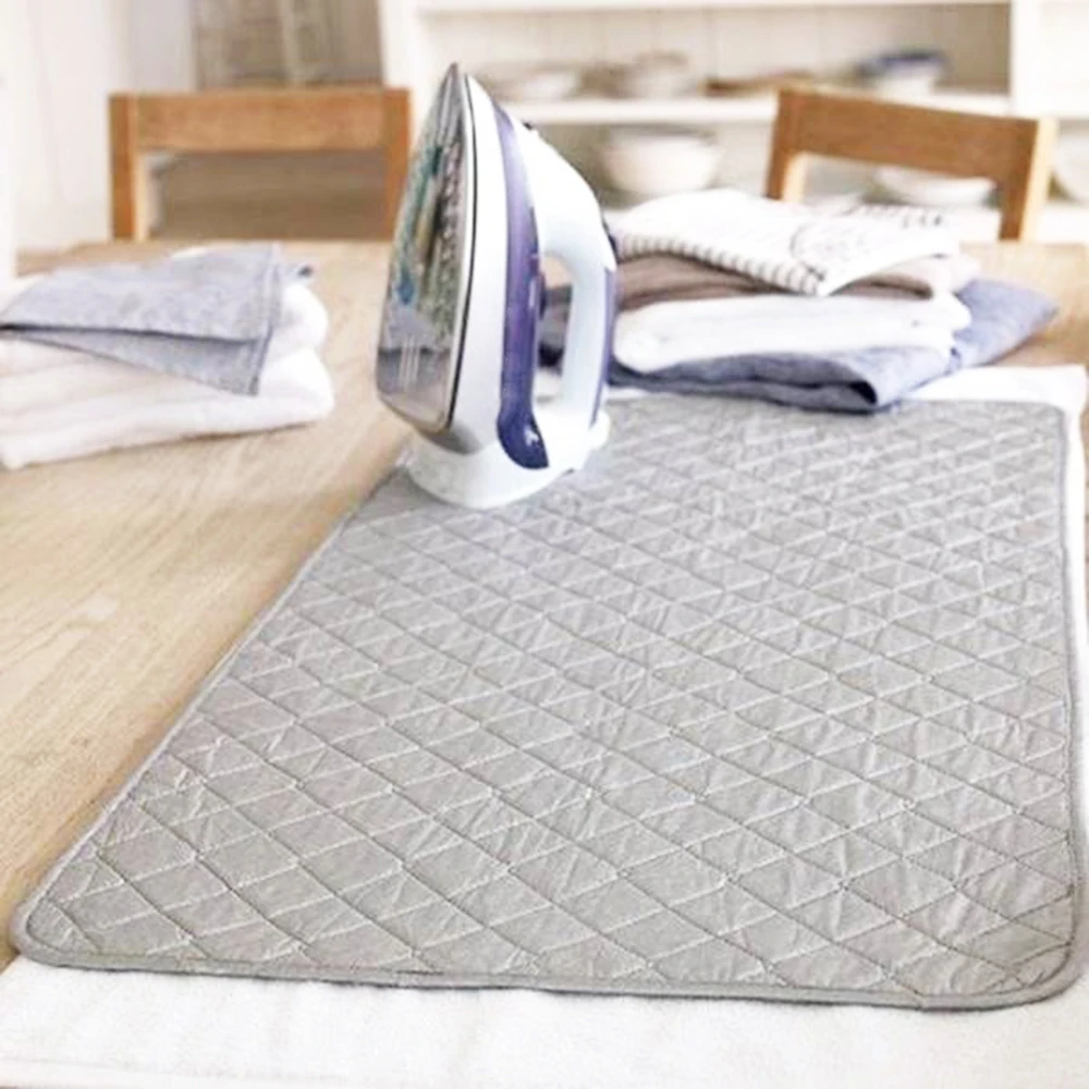 Ironing Board Thickened High Temperature Non-Slip Folding Portable Cotton Iron Pad Household Supplies