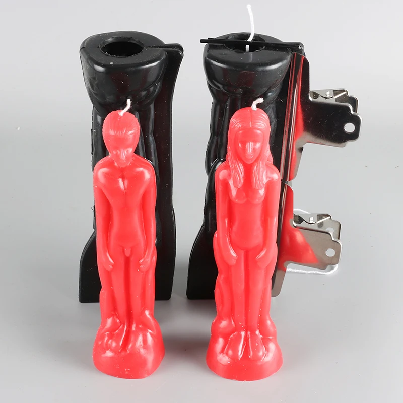 Fashion DIY human shape body candle molds form for candles magic male female moulds diy rubber mold for decoration lz63