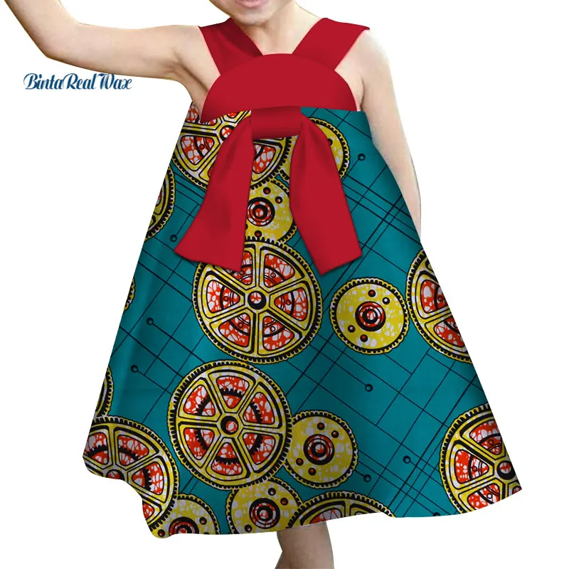 Летнее милое Хлопковое платье трапециевидной формы с бантом Базен платья