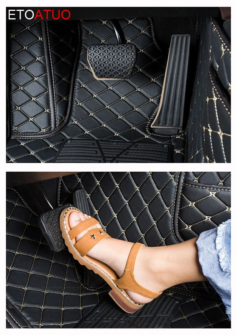 Напольный коврик ETOATUO для Land Rover все модели Range Evoque Sport Freelander Discovery 3 4 5