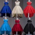 Женское платье с цветочным принтом It's YiiYa, бордовое, голубое, черное элегантное праздничное платье цвета шампанского, L093-3