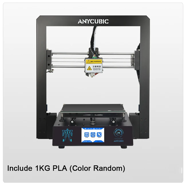 I3 Mega Anycubic ANYCUBIC I3 Мега 3d принтер Плюс размер полная металлическая рамка решетка платформа настольная сопло промышленного класса дешевые FDM 3d Принтер Комплект 3d-принтер - Цвет: I3 Mega Anycubic