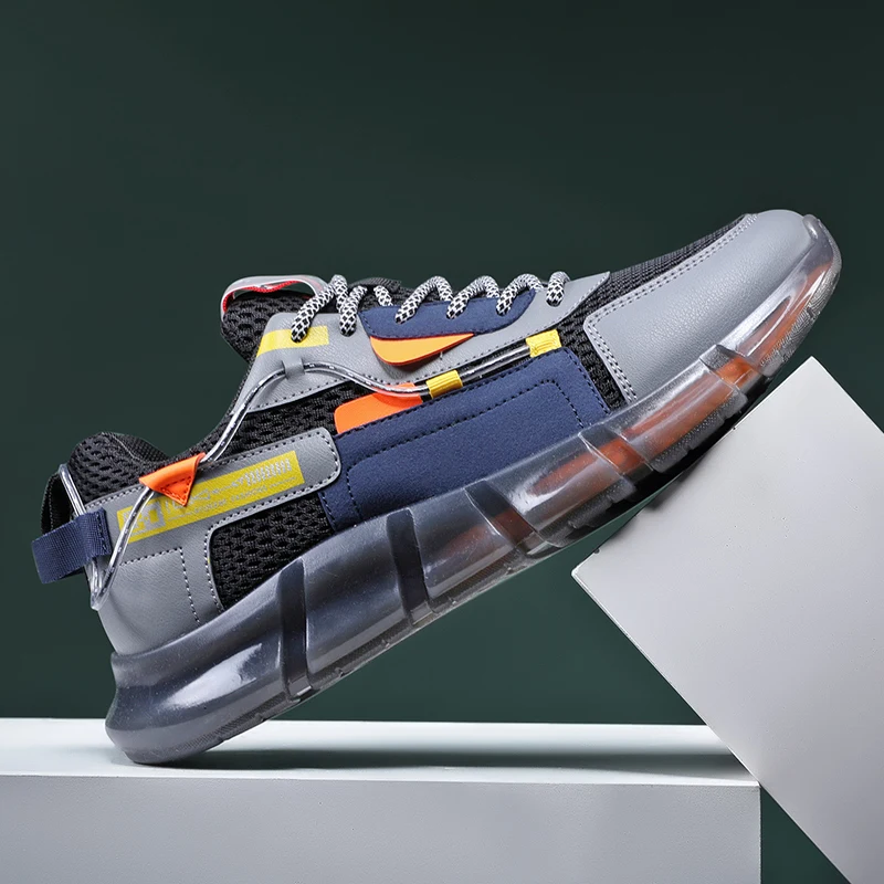 

Superstar Male Running Shoes Gray Black Trainers For Men Luxury Brand Jogging Sneakers Man Designer Mens Athletic Shoes