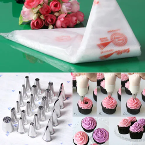 Утолщенные одноразовые Кондитерские мешки и кондитерские для украшения крема