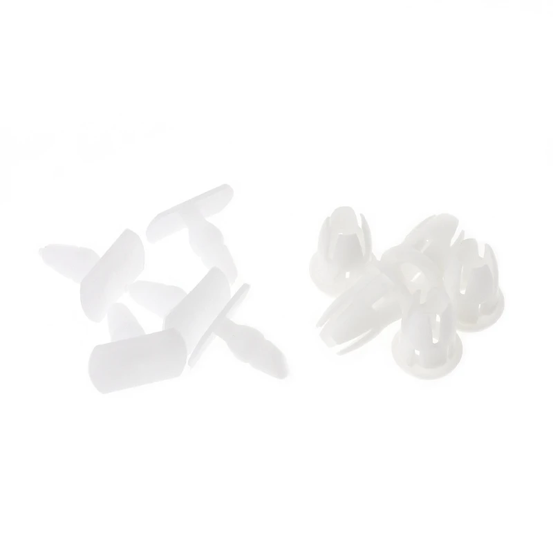 

5 Pairs Car Bumper Fastener Trim Push Clip Panel Rivets For Mercedes Benz