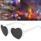 Солнцезащитные очки унисекс, ретро-стиль, оверсайз, в форме сердца, 2021