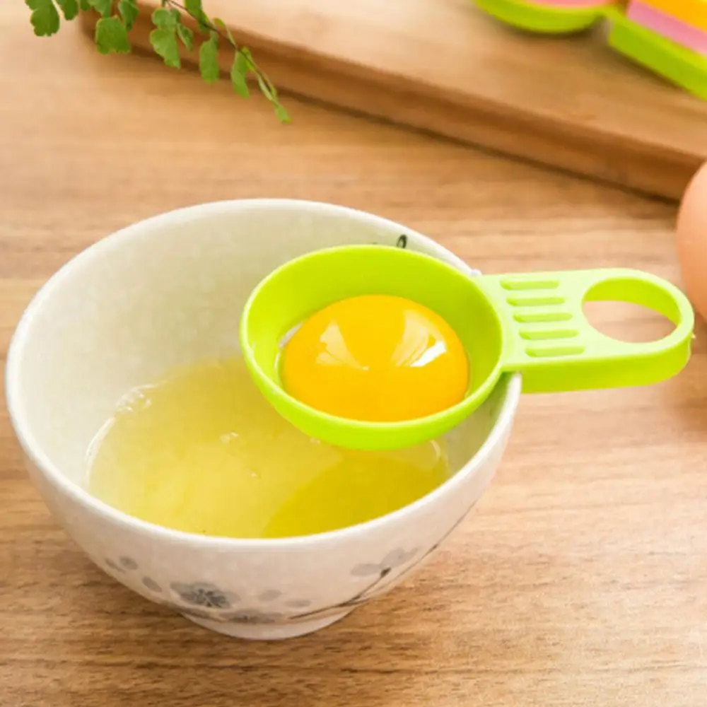 2pcs Egg Separator Yolk Separation Processing Essential Kitchen Gadget Food Grade Material For Home Family | Дом и сад