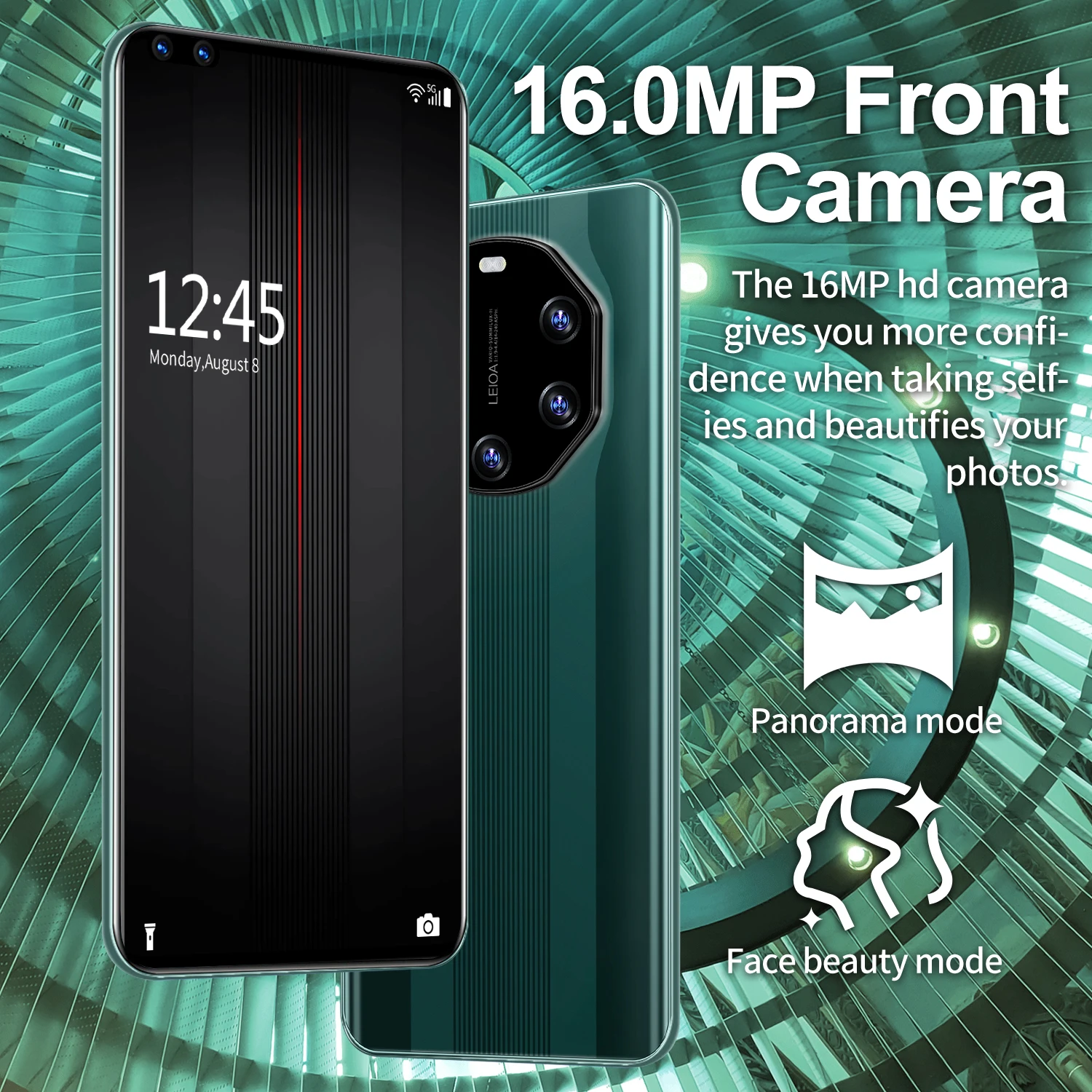 

7.3 Inch Mate40 RS Global Version 12GB+512GB Smartphone 16 + 32MP 4G 5G Network 5800mAh GPS WiFi Android mobile phones