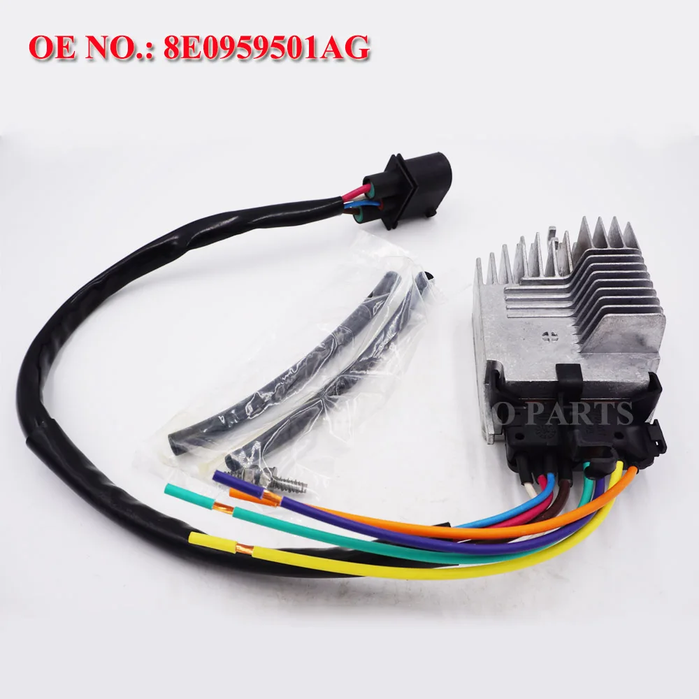 

8E0959501AG Car Radiator Cooling Fan Control Module for Audi A4/A4 Quattro 02-09 Plastic and Steel