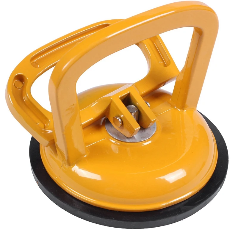 

Aluminum Alloy Single Claw Vacuum Sucker With Rubber Suction Pad And 2 Clip Handles For Tiles Glass Lightweight Locking Single C