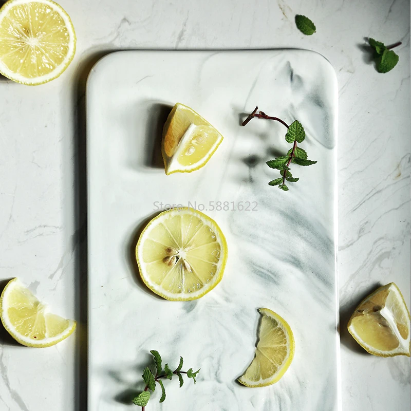 Тарелка для хлеба с деревянной ручкой в Европейском стиле десертная тарелка суши