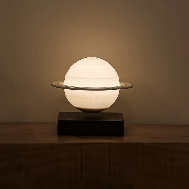 

Creative Maglev Moon Lamp Light 3D Moon Lamp 3D Saturn Moon Light Lamp home decoration desk lamp floating light Christmas gifts