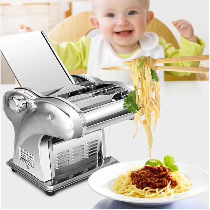 

Electric Noodle Makers Pasta Dumpling Machine Food Processor Stainless Steel Noodle Maker Cutter Machine Pasta Maker