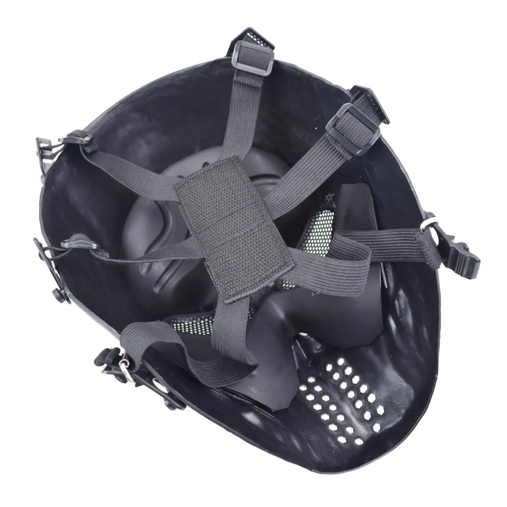 Маска на все лицо с черепом для экшн-партии страйкбовечерние армейская маска