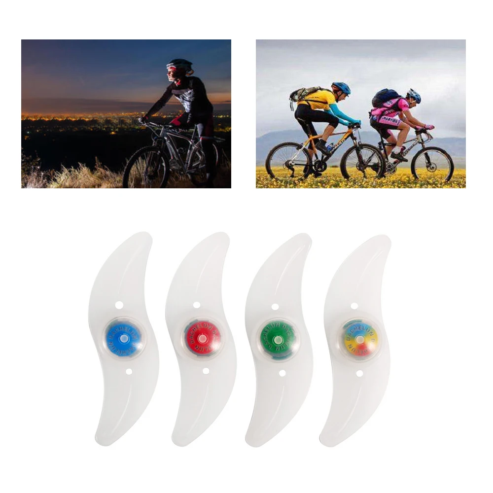 1 шт. велосипедная лампа на спицы Водонепроницаемая ива светодиодный провод для