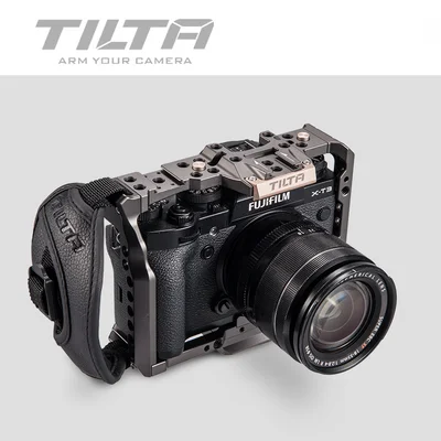 Клетка TILTA для цифровой зеркальной камеры Fujifilm XT3 X T3 и рукоятка фотоаппарата fujifilm