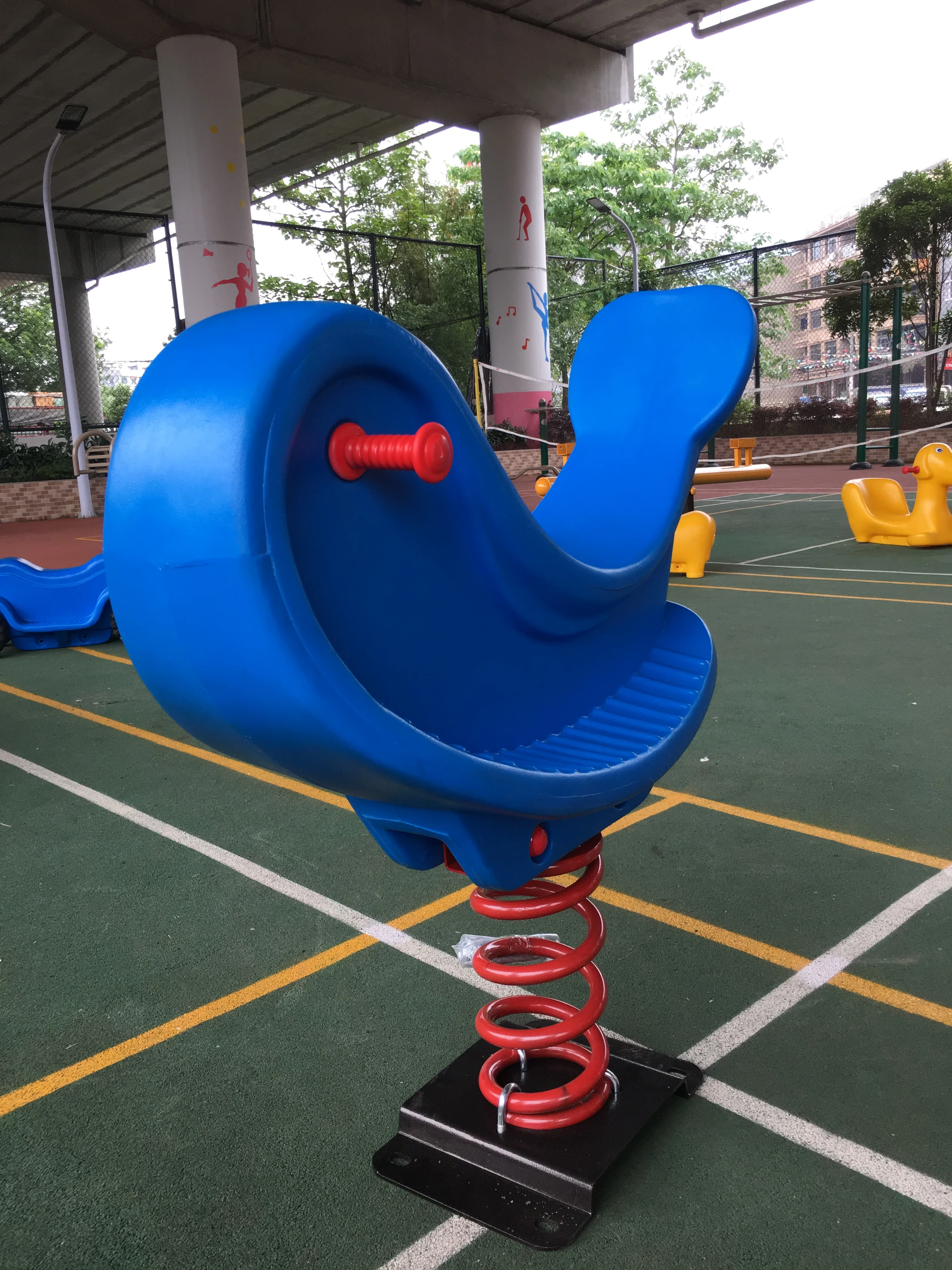 

outdoor balance seesaw children seesaw garden toy seesaw chair kids seesaw playground seat baby seesaw children's horse Q25