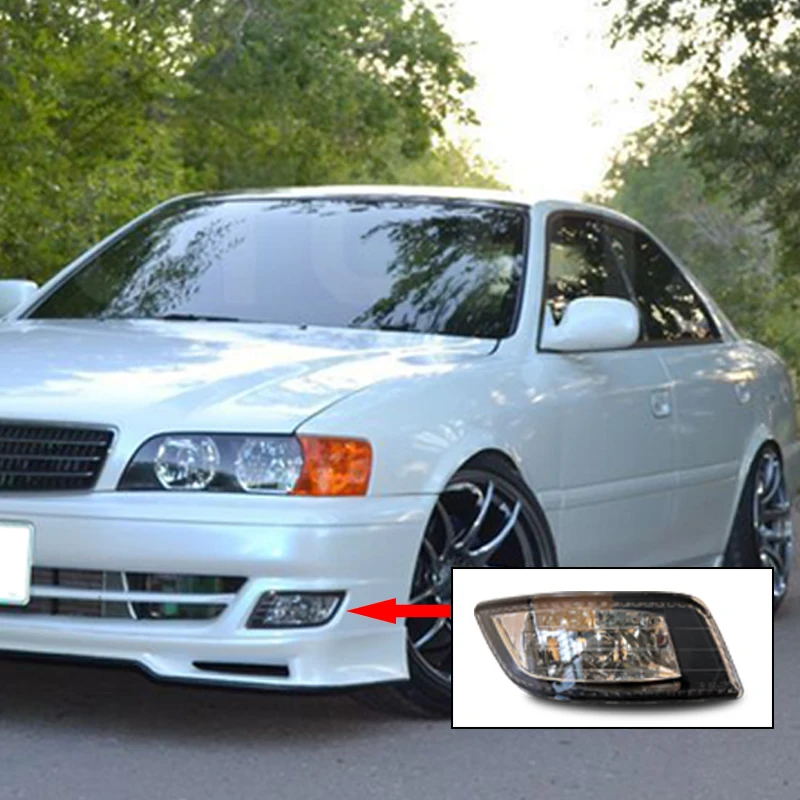 Пара противотумансветильник для Toyota Chaser Jzx100 X100 1998 1999 2000 2001 Vista Foglamp 2003 с