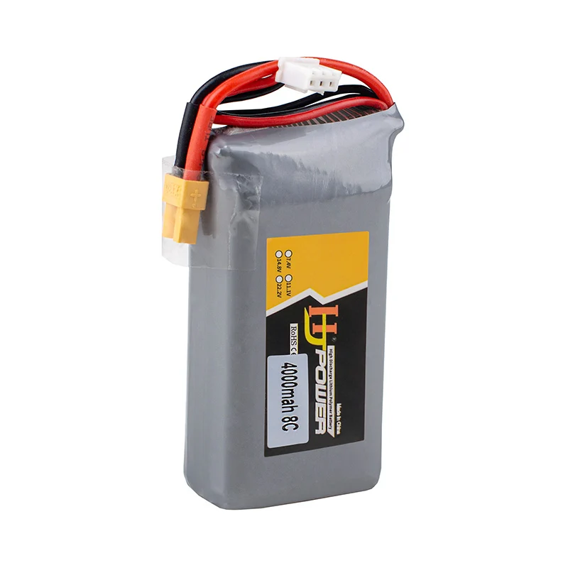 4000mAh 2S 7.4V 8C Lipo Battery TX16S TX18S TRemote Control Transmitter JST-XH and XT30 Plug Large Endurance | Игрушки и хобби