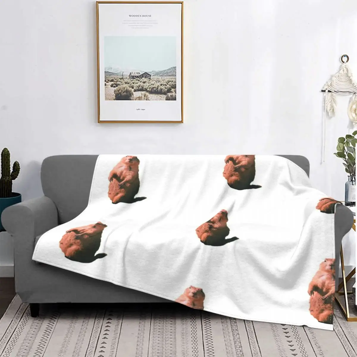 

Manta de perro de prera, colcha de cama a cuadros, colcha de lana 150, toalla de playa de lujo