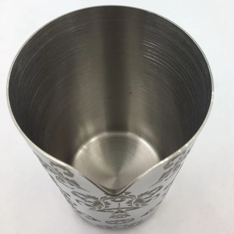 Чашка для перемешивания из нержавеющей стали 500 мл стакан коктейлей чашка кости