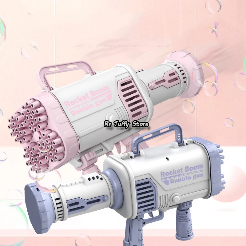 

Пузырьковая машина с 44 отверстиями, электрическая ручная пусковая установка для мыльных пузырей, автоматический уличный пусковой пистолет...