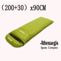 large size 20030x90cm white goose down 1200g1500g1800g2000g filling loose adult use down sleeping bag
