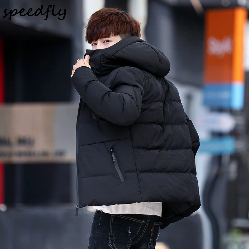 

Casual Outerwear Men New Fashion Mens Hoodies Winter Solid Color Sweatshirt Hooded Warm Coat Sweat Hot Zipper Thicken Clothes