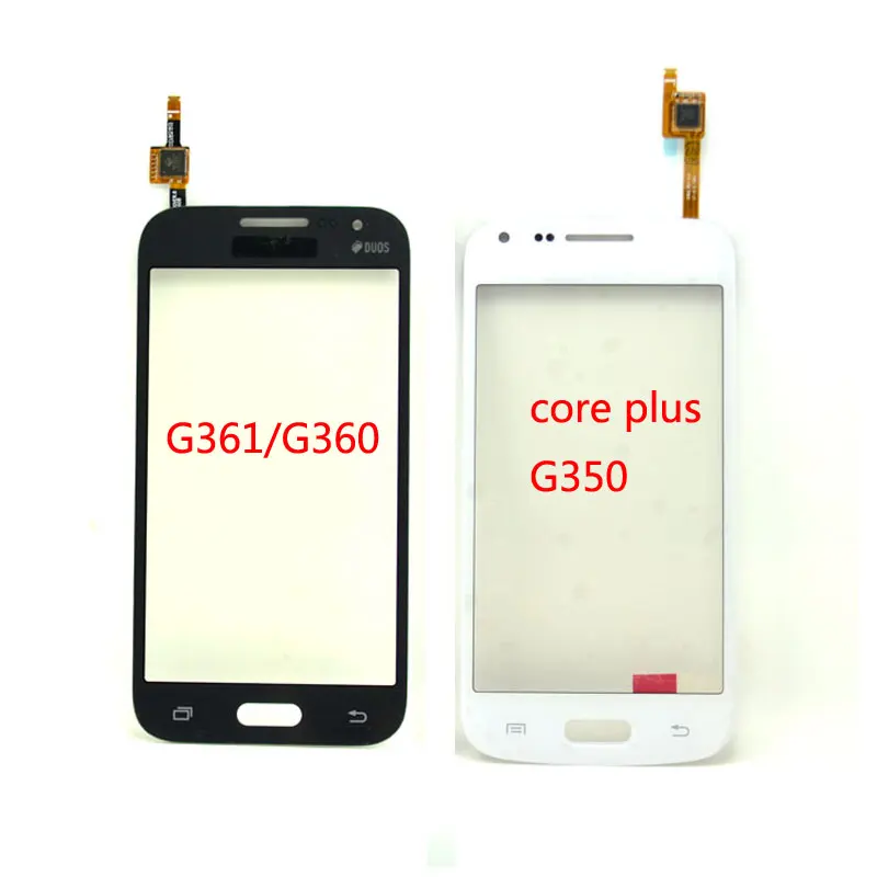 

Стеклянный сенсорный экран с цифровым преобразователем для Samsung Galaxy Core Prime G361 G360 Core Plus G350 G3500