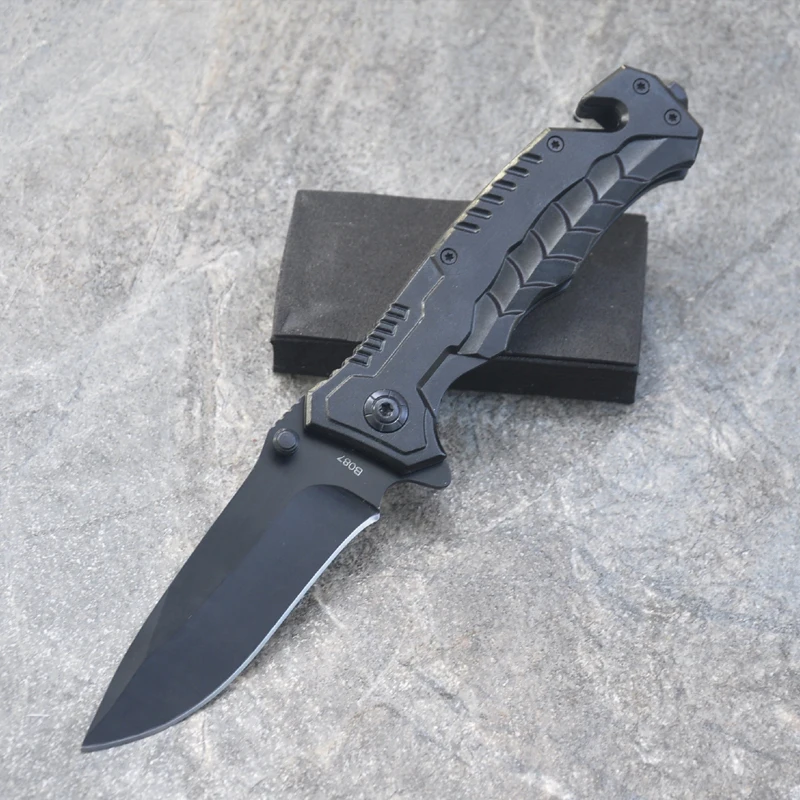Складные карманные ножи с черным лезвием 8 2 дюйма тактические для выживания