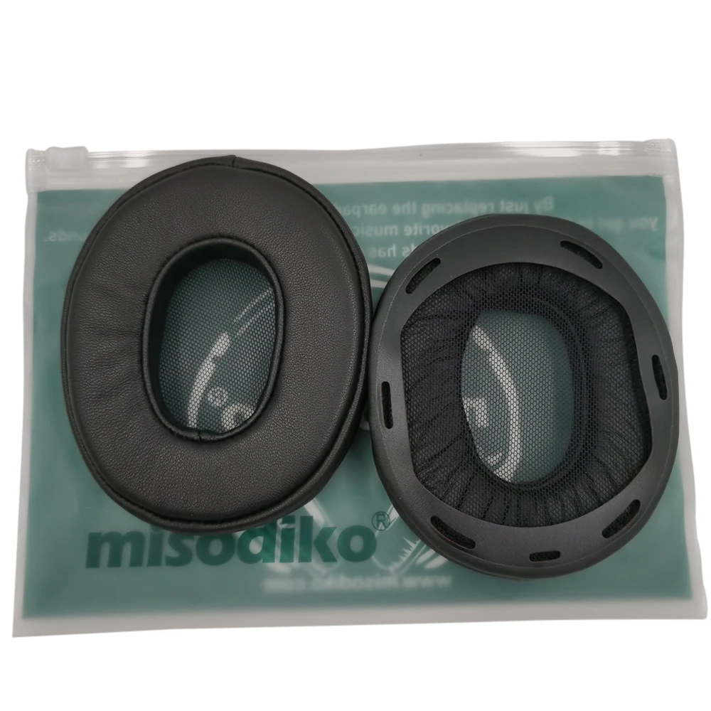 misodiko [Upgraded Sheepskin Leather] Replacement Ear Pads Cushion for Sony MDR1A MDR-1A MDR-1ABT MDR-1ADAC Headphones Earpads |