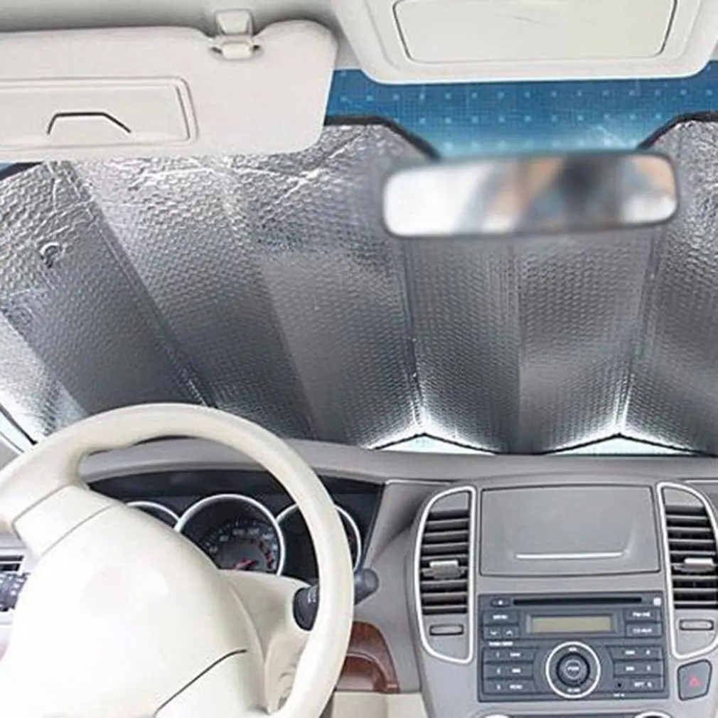

High Quality Car Windshield Sunshades Cover Casual Foldable Cover Front Rear Sun Reflective Shade Car Sun Block Sunshade