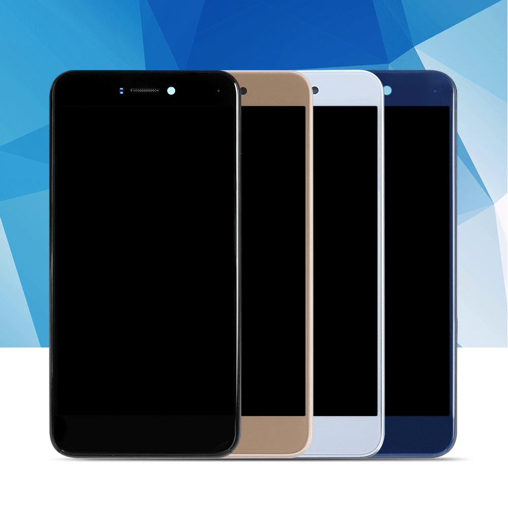 Для Huawei P8 Lite 2017 жк дисплей сенсорный экран дигитайзер для сборки рамка PRA LX3 замена