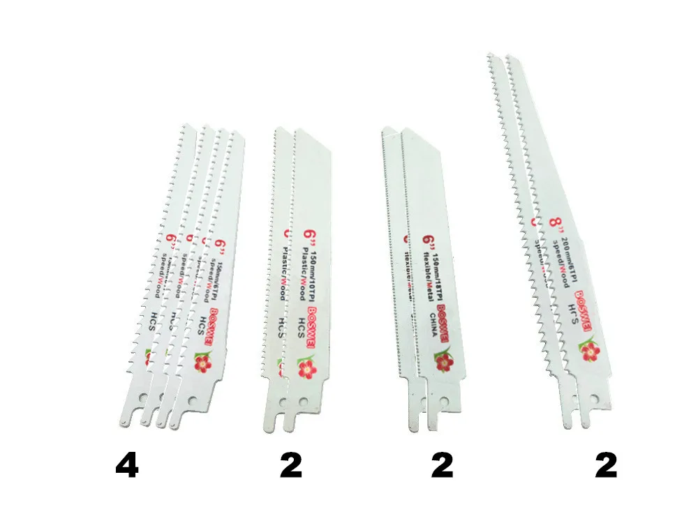 Лезвия для сабельной пилы лобзик лезвие дерева металла многорежущие инструменты