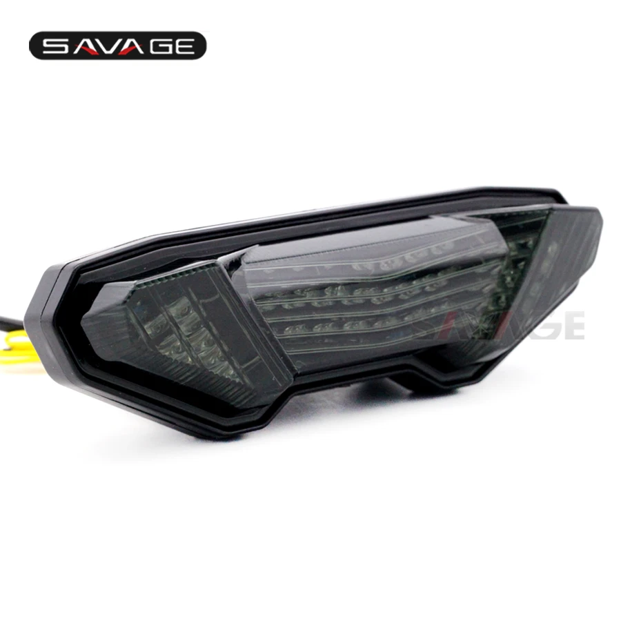 Светодиодный задний светильник, указатель поворота для YAMAHA MT-09 FZ-09 14-16, FJ-09 MT09 Tracer 900/GT MT10 FZ10 15-20, интегрированная мотоциклетная лампа
