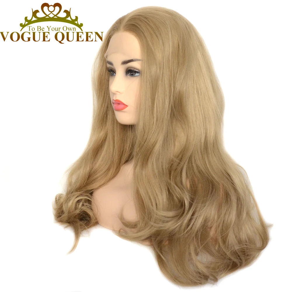 Парик с длинными волнистыми париками Vogue Queen термостойкие волоконные