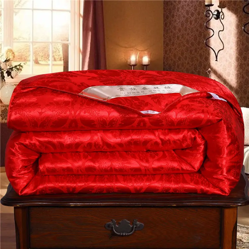 

100% Silk Filled Comforter Quilt Duvet Twin Full Queen King G4