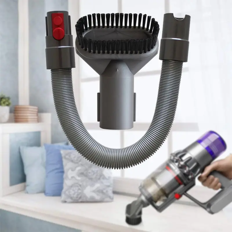 

Flexible Extension Hose and Quick Release Stiff Brush for V11 V10 V8 V7
