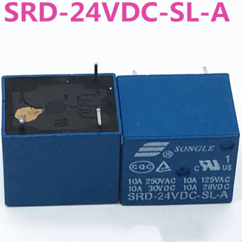 5 шт. реле SRD 03VDC SL C Rele 3 в 10A 250VAC 30VDC времени питания 5PIN 03 оригинал высокое