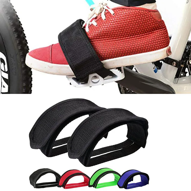 1 шт. противоскользящие BMX фиксированные зубчатые велосипедные клейкие ремешки для педалей с клипсой на носке ремень подходит для фиксированной передачи на открытом воздухе Велоспорт